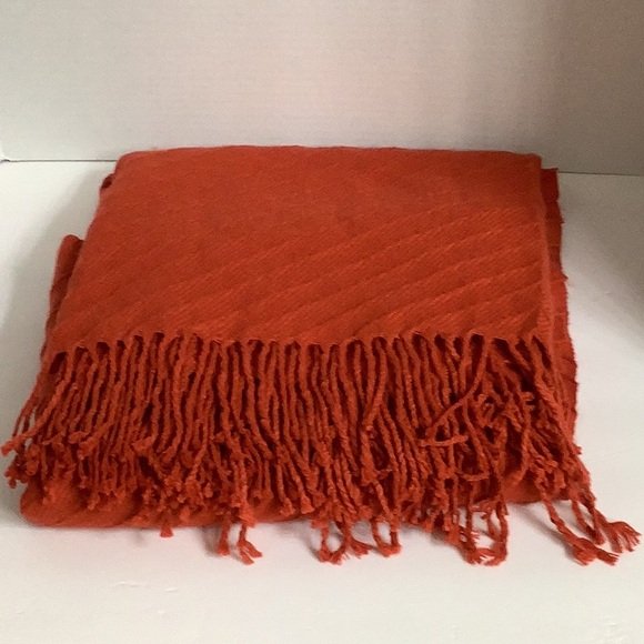 Ashley Stewart Open Front Shawl with Fringes - Picture 8 of 11